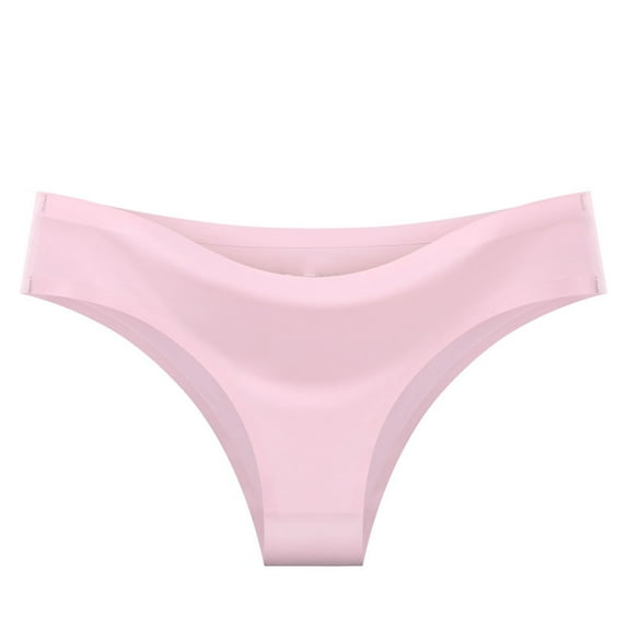 AherBiu Underwear for Women Seamless No Show Low Rise Ladies Panties Breathable Comfort Everyday Briefs