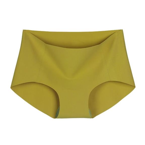 AherBiu Women Seamless Underwear No Show High Waisted Everyday Briefs Breathable Soft Stretch Ladies Panties