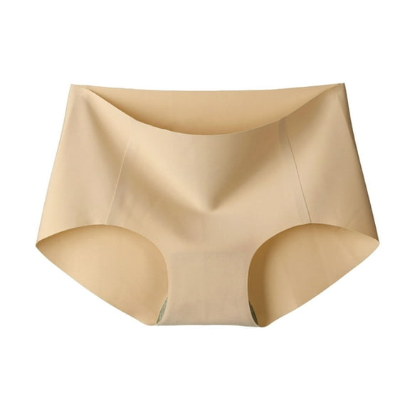 AherBiu Women Seamless Underwear No Show High Waisted Everyday Briefs Breathable Soft Stretch Ladies Panties