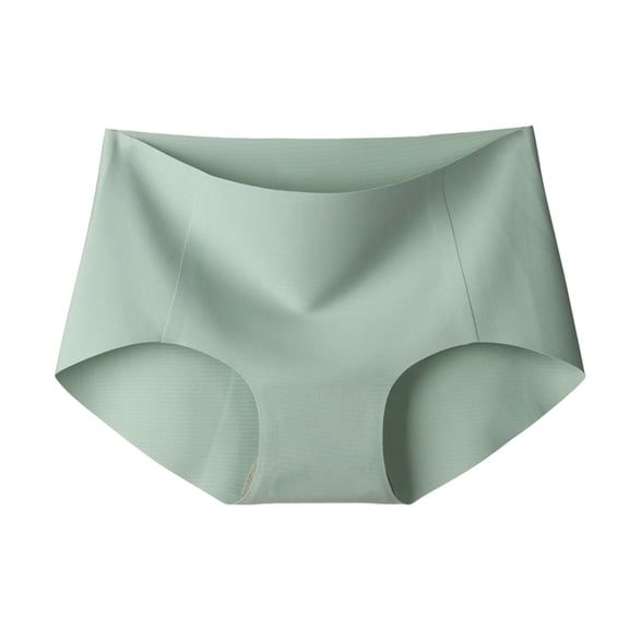 AherBiu Women Seamless Underwear No Show High Waisted Everyday Briefs Breathable Soft Stretch Ladies Panties