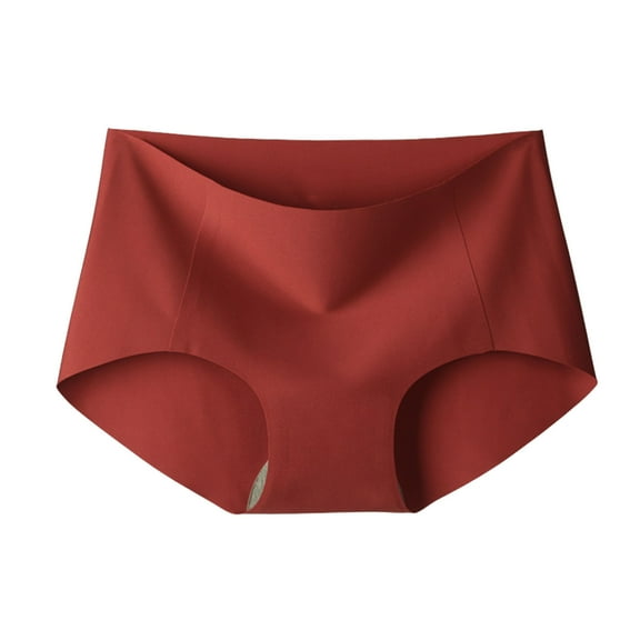 AherBiu Women Seamless Underwear No Show High Waisted Everyday Briefs Breathable Soft Stretch Ladies Panties