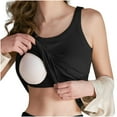 thumbnail image 1 of AherBiu Womens Plus Size Tank Tops with Built in Bra Ribbed Stretch Slim Fitted Crewneck Camisole Going out Tops for Women, 1 of 9