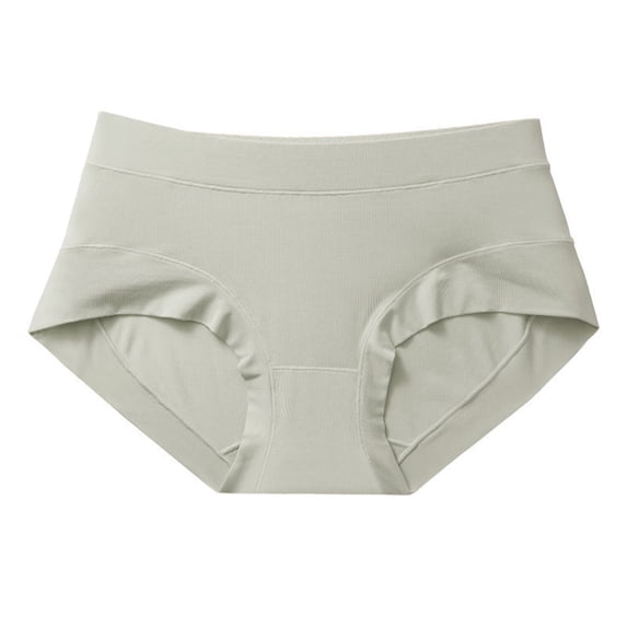 AherBiu Womens Seamless Underwear Cotton Soft Stretch Panties Full Coverage Breathable Mid Rise Everyday Briefs