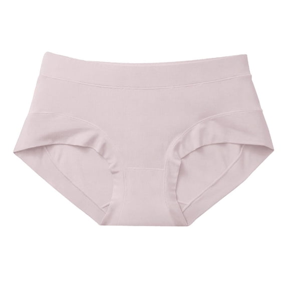 AherBiu Womens Seamless Underwear Cotton Soft Stretch Panties Full Coverage Breathable Mid Rise Everyday Briefs