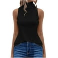 thumbnail image 1 of AherBiu Womens Sleeveless Undershirts High Neck Summer Comfy Basic Layer Tank Tops for Women, 1 of 7