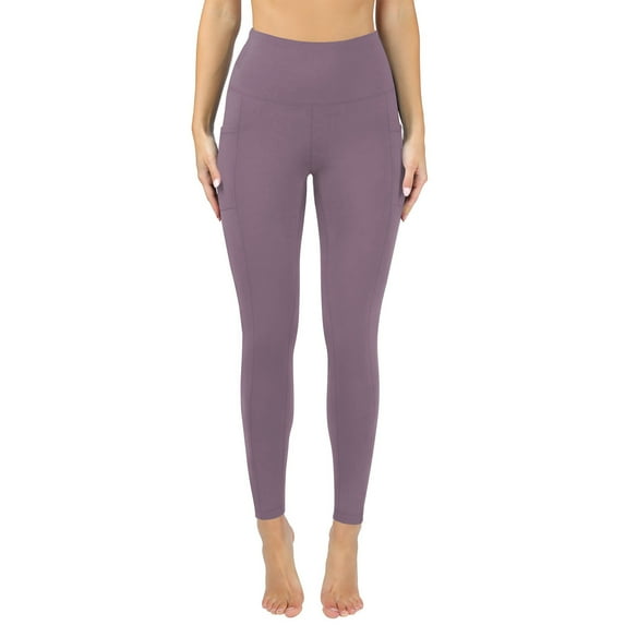 AherBiu Womens Yoga Leggings with Pockets High Waisted Lightweight Quick-Dry Workout Bottom Legging Pants