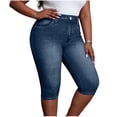 thumbnail image 1 of AherBiu Yoga Capri Leggings for Women Stretch Comfy Slim Fitted Bottoms Capris Printed Summer Capri Pants, 1 of 7