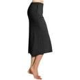 thumbnail image 1 of AherBiu Yoga Capri Pants for Women Elastic High Waisted Straight Leg Summer Casual Loose Comfy Pajamas Capris with Pockets, 1 of 6