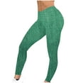 thumbnail image 1 of AherBiu Yoga Leggings for Women High Waisted Bottom Legging Pants Printed Workout Gym Slim Trousers, 1 of 5
