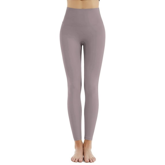 AherBiu Yoga Leggings for Women Slim Fitted Bottom Legging Pants High Waisted Stretchy Activewear Pants