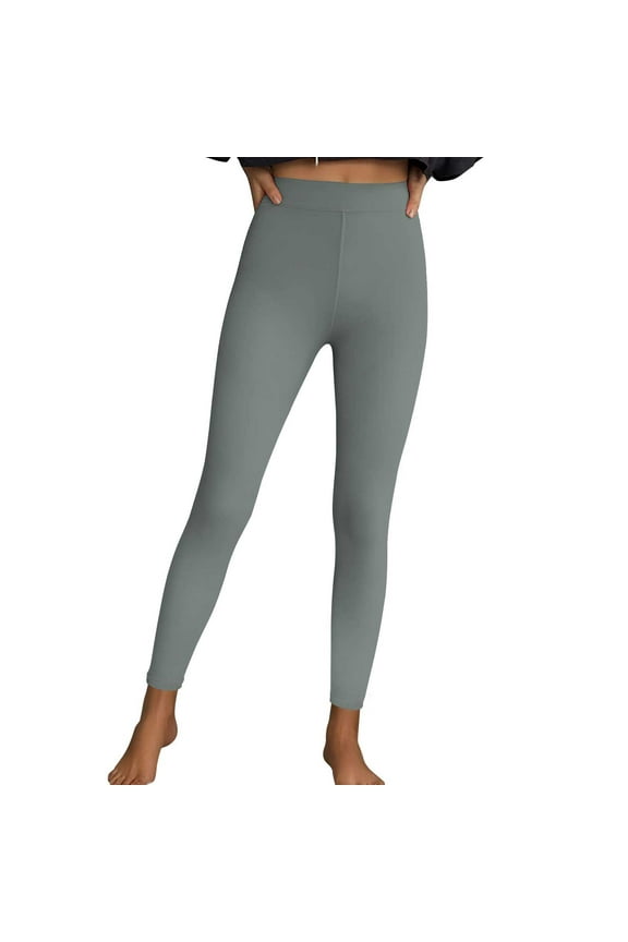 Yoga Leggings for Women Slim Fitted Bottoms Pants High Waisted Stretch Casual Workout Leggings