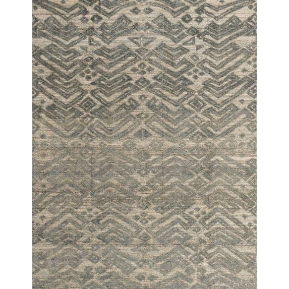 Ahgly Company Indoor Rectangle Abstract Army Brown Area Rugs, 8' x 10'
