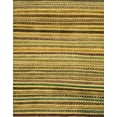 thumbnail image 1 of Ahgly Company Indoor Rectangle Abstract Bee Yellow Area Rugs, 5' x 7', 1 of 6