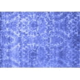 thumbnail image 1 of Ahgly Company Indoor Rectangle Abstract Blue Contemporary Area Rugs, 2' x 3', 1 of 4