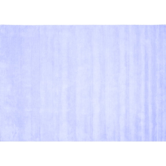 Ahgly Company Indoor Rectangle Abstract Blue Contemporary Area Rugs, 3' x 5'