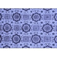 thumbnail image 1 of Ahgly Company Indoor Rectangle Abstract Blue Modern Area Rugs, 5' x 8', 1 of 4