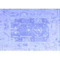 thumbnail image 1 of Ahgly Company Indoor Rectangle Abstract Blue Modern Area Rugs, 8' x 10', 1 of 4