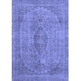 thumbnail image 1 of Ahgly Company Indoor Rectangle Abstract Blue Modern Area Rugs, 8' x 10', 1 of 4