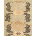 thumbnail image 1 of Ahgly Company Indoor Rectangle Abstract Bronze Brown Area Rugs, 5' x 7', 1 of 6