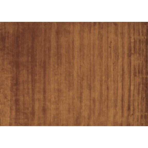 Ahgly Company Indoor Rectangle Abstract Brown Contemporary Area Rugs, 5' x 7'