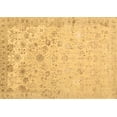 thumbnail image 1 of Ahgly Company Indoor Rectangle Abstract Brown Contemporary Area Rugs, 7' x 9', 1 of 4