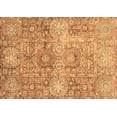 thumbnail image 1 of Ahgly Company Indoor Rectangle Abstract Brown Modern Area Rugs, 2' x 3', 1 of 4