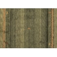 thumbnail image 1 of Ahgly Company Indoor Rectangle Abstract Brown Modern Area Rugs, 2' x 5', 1 of 4