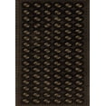 thumbnail image 1 of Ahgly Company Indoor Rectangle Abstract Brown Modern Area Rugs, 3' x 5', 1 of 4