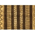 thumbnail image 1 of Ahgly Company Indoor Rectangle Abstract Brown Modern Area Rugs, 5' x 7', 1 of 4