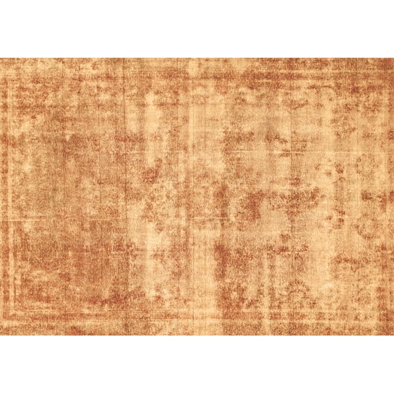 Ahgly Company Indoor Rectangle Abstract Brown Modern Area Rugs, 5' x 7'