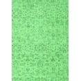 thumbnail image 1 of Ahgly Company Indoor Rectangle Abstract Emerald Green Contemporary Area Rugs, 2' x 3', 1 of 4