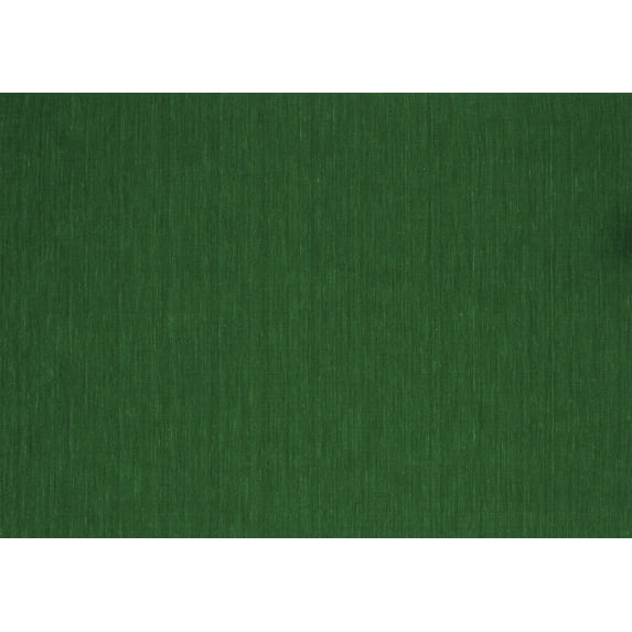 Ahgly Company Indoor Rectangle Abstract Emerald Green Contemporary Area Rugs, 2' x 4'