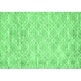 thumbnail image 1 of Ahgly Company Indoor Rectangle Abstract Emerald Green Contemporary Area Rugs, 6' x 9', 1 of 4