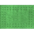 thumbnail image 1 of Ahgly Company Indoor Rectangle Abstract Emerald Green Contemporary Area Rugs, 8' x 10', 1 of 4