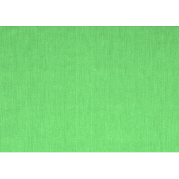 Ahgly Company Indoor Rectangle Abstract Emerald Green Contemporary Area Rugs, 8' x 12'