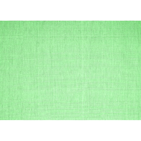 Ahgly Company Indoor Rectangle Abstract Emerald Green Contemporary Area Rugs, 8' x 12'