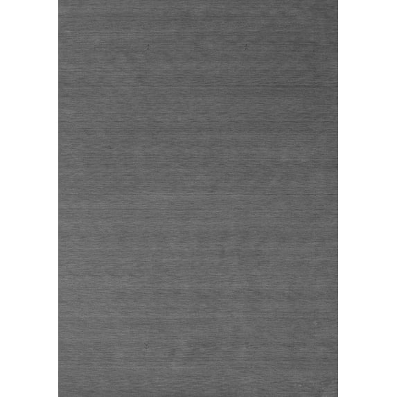 Ahgly Company Indoor Rectangle Abstract Gray Contemporary Area Rugs, 2' x 3'