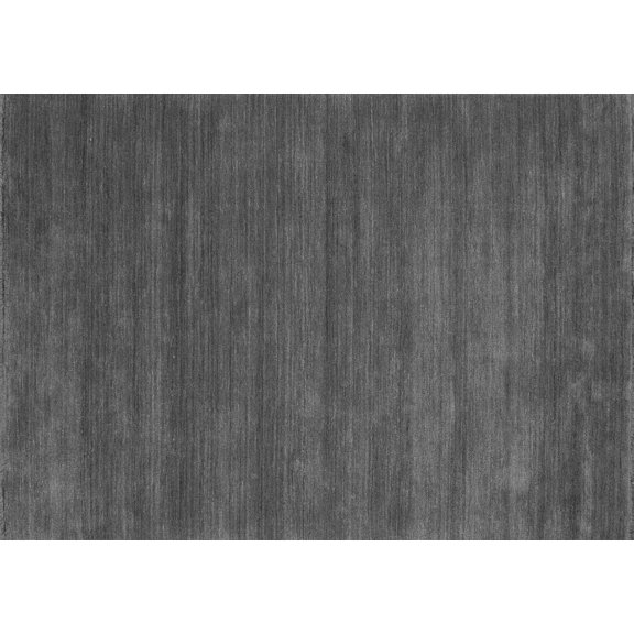 Ahgly Company Indoor Rectangle Abstract Gray Contemporary Area Rugs, 3' x 5'