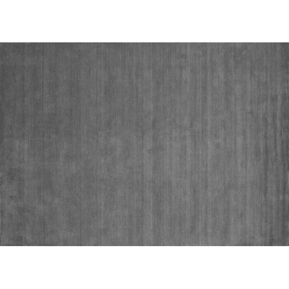 Ahgly Company Indoor Rectangle Abstract Gray Contemporary Area Rugs, 7' x 10'