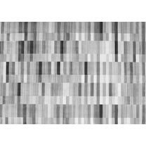 Ahgly Company Indoor Rectangle Abstract Gray Contemporary Area Rugs, 7' x 9'