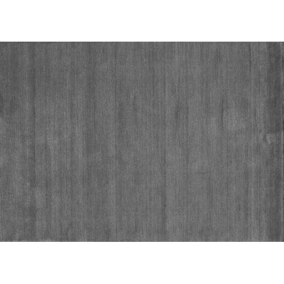 Ahgly Company Indoor Rectangle Abstract Gray Contemporary Area Rugs, 8' x 10'