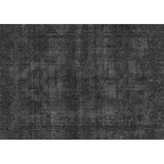 Ahgly Company Indoor Rectangle Abstract Gray Modern Area Rugs, 8' x 10'
