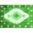 thumbnail image 1 of Ahgly Company Indoor Rectangle Abstract Green Contemporary Area Rugs, 5' x 7', 1 of 1