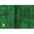 thumbnail image 1 of Ahgly Company Indoor Rectangle Abstract Green Contemporary Area Rugs, 6' x 9', 1 of 1