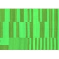 thumbnail image 1 of Ahgly Company Indoor Rectangle Abstract Green Modern Area Rugs, 2' x 4', 1 of 4