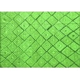 thumbnail image 1 of Ahgly Company Indoor Rectangle Abstract Green Modern Area Rugs, 3' x 5', 1 of 4