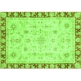 thumbnail image 1 of Ahgly Company Indoor Rectangle Abstract Green Modern Area Rugs, 5' x 7', 1 of 4