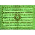 thumbnail image 1 of Ahgly Company Indoor Rectangle Abstract Green Modern Area Rugs, 5' x 8', 1 of 4