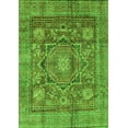 thumbnail image 1 of Ahgly Company Indoor Rectangle Abstract Green Modern Area Rugs, 6' x 9', 1 of 4