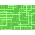 thumbnail image 1 of Ahgly Company Indoor Rectangle Abstract Green Modern Area Rugs, 6' x 9', 1 of 4